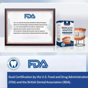 SmileFitPro® – 𝐌𝐞𝐝𝐢𝐜𝐚𝐥𝐅𝐢𝐭 𝐀𝐝𝐚𝐩𝐭𝐢𝐯𝐞 𝐃𝐞𝐧𝐭𝐮𝐫𝐞𝐬🦷Suitable for all mouth shapes, perfect fit🦷(⏰Limited time 50% off, last 30 minutes⏰)