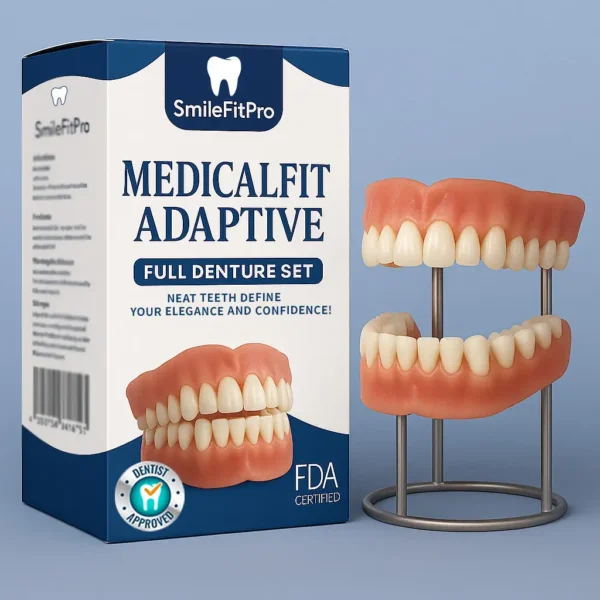 SmileFitPro® – 𝐌𝐞𝐝𝐢𝐜𝐚𝐥𝐅𝐢𝐭 𝐀𝐝𝐚𝐩𝐭𝐢𝐯𝐞 𝐃𝐞𝐧𝐭𝐮𝐫𝐞𝐬🦷Suitable for all mouth shapes, perfect fit🦷(⏰Limited time 50% off, last 30 minutes⏰)