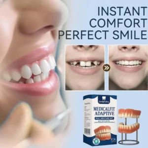 SmileFitPro® – 𝐌𝐞𝐝𝐢𝐜𝐚𝐥𝐅𝐢𝐭 𝐀𝐝𝐚𝐩𝐭𝐢𝐯𝐞 𝐃𝐞𝐧𝐭𝐮𝐫𝐞𝐬🦷Suitable for all mouth shapes, perfect fit🦷(⏰Limited time 50% off, last 30 minutes⏰)