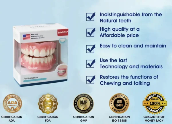 SmileFitPro™ Multi-Functional Shaping Silicone Denture Set