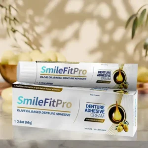 SmileFitPro™ Olive Oil Denture Adhesive Cream