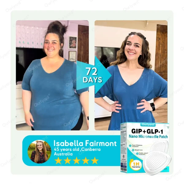 𝐎𝐮𝐫𝐥𝐲𝐚𝐫𝐝® 𝐆𝐈𝐏 + 𝐆𝐋𝐏-𝟏 𝐏𝐚𝐭𝐜𝐡 ✅1 Patch/Week | Support Blood Sugar & Weight • Feel the Difference in 7 Days
