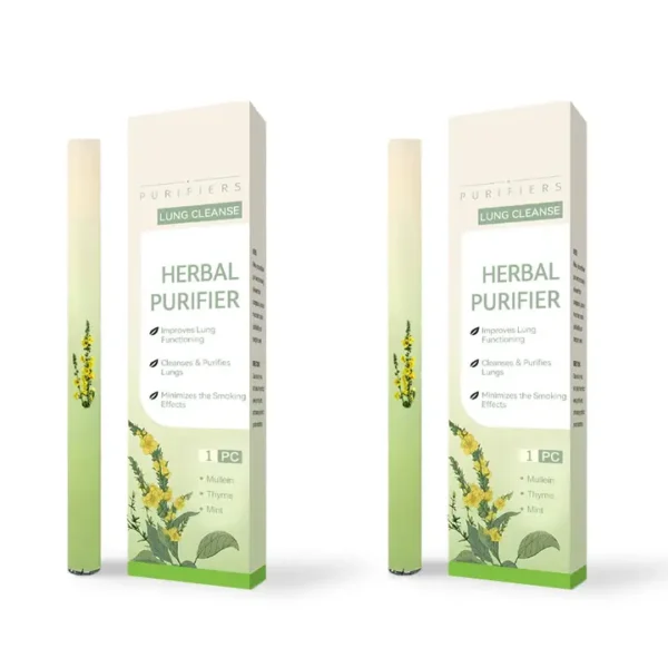 Breathe Qooes™ Mullein Relaxation Stick – Instant Lung Relief, Detox & Fresh Breath in Seconds!