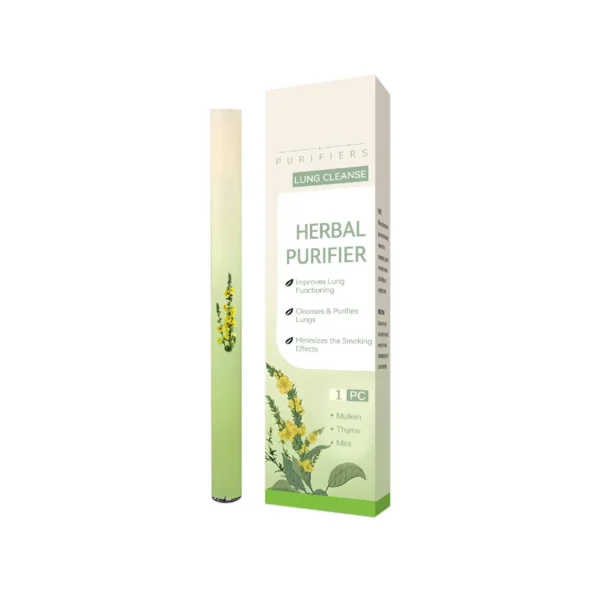 Breathe Qooes™ Mullein Relaxation Stick – Instant Lung Relief, Detox & Fresh Breath in Seconds!