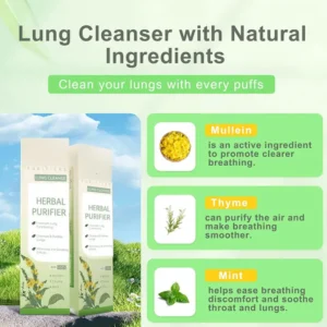 Breathe Qooes™ Mullein Relaxation Stick – Instant Lung Relief, Detox & Fresh Breath in Seconds!