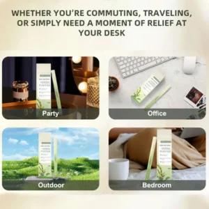 Breathe Qooes™ Mullein Relaxation Stick – Instant Lung Relief, Detox & Fresh Breath in Seconds!