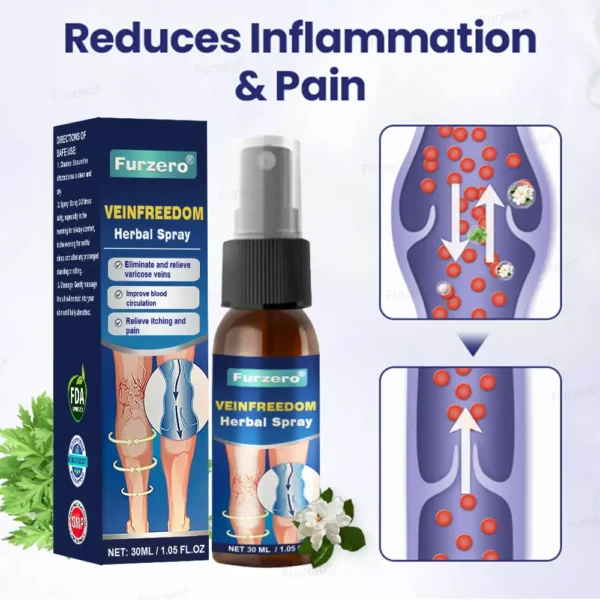 Furzero® VeinFreedom Herbal Spray
