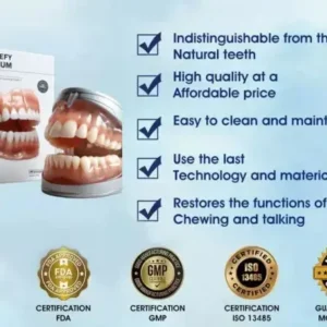 INSIDEEFY™ –🦷Advanced Customized Full Denture Set🦷 {Developed by Harvard University}