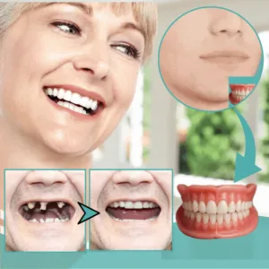 NESLEMY™ Custom-Fit Functional Dentures - Perfectly Fitted in Minutes at Home