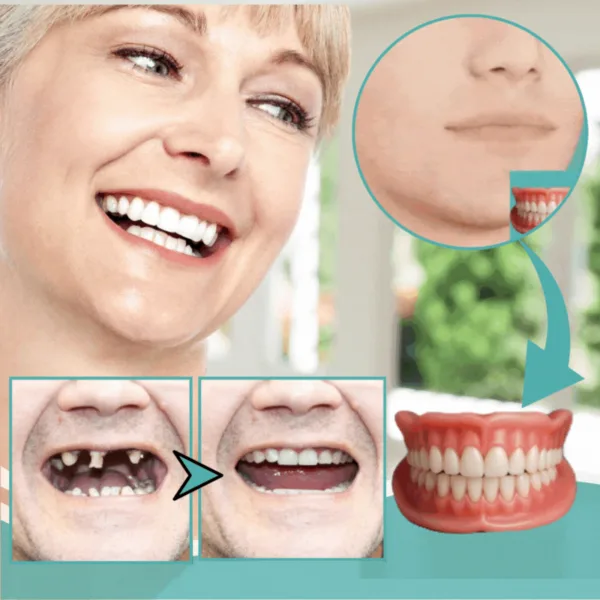 NESLEMY™ Custom-Fit Functional Dentures - Perfectly Fitted in Minutes at Home