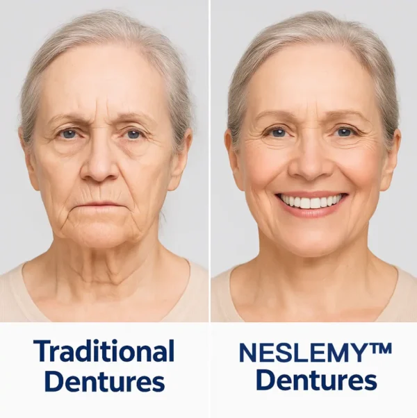 NESLEMY™ Custom-Fit Functional Dentures - Perfectly Fitted in Minutes at Home