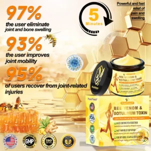 PolarFresh® Bee Venom & Botulinum Toxin Joint Pain Relief & Repair Cream– Fast Relief & Joint Repair
