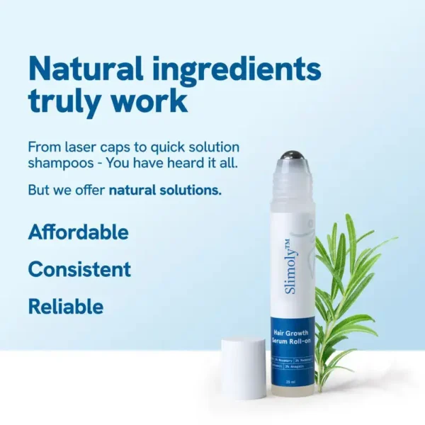 Slimoly™ Advanced Anti-Hair Loss Roll-On – See hair growth in 1-2 weeks