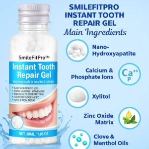 🦷SmileFitPro™ Instant Tooth Repair Gel – No Drills, No Pain, Fast at Home Fix!