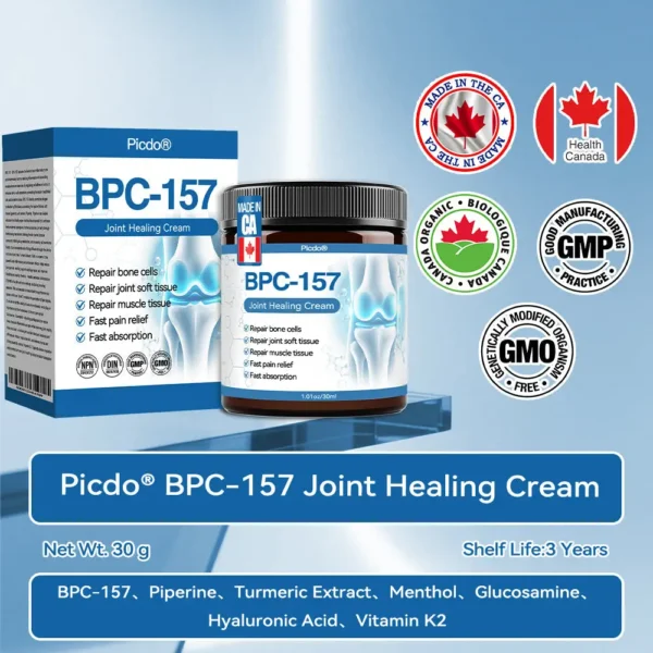 𝖯𝗂𝖼𝗱𝗼® BPC-157 Joint Healing Cream