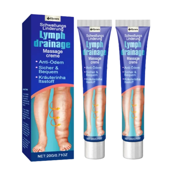 Elycura™ Lymphatic Drainage Massage Cream