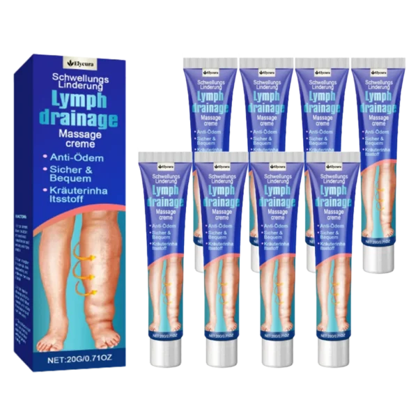 Elycura™ Lymphatic Drainage Massage Cream