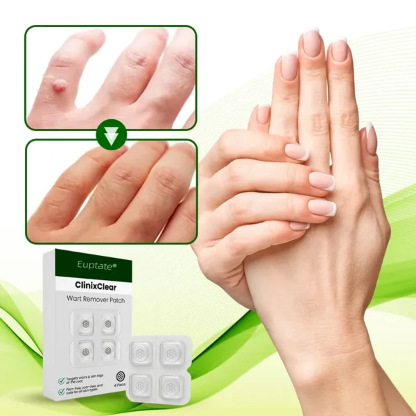 Euptate® ClinixClear Wart Remover Patch