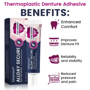 Glowrizon® AllDay Secure Denture Bond