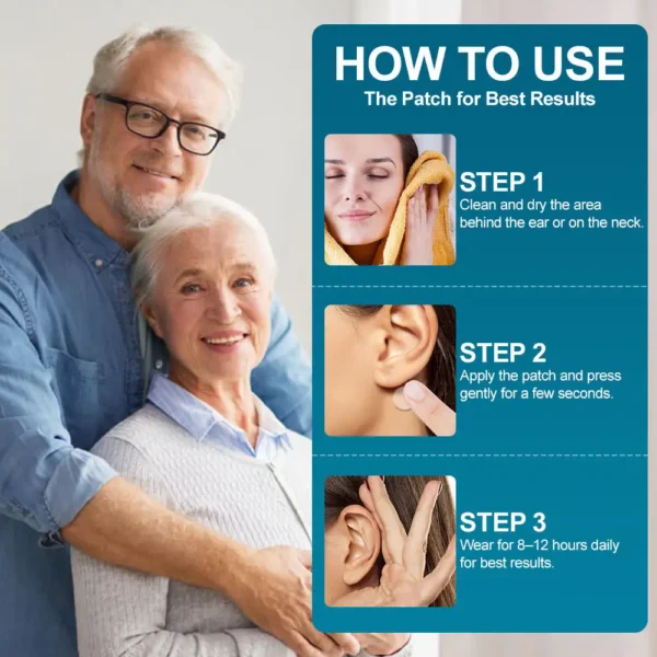 LOVILDS™ EaseHear Instant Hearing Support & Tinnitus Relief Patches