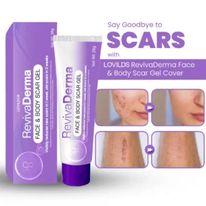 LOVILDS® RevivaDerma Face & Body Scar Gel