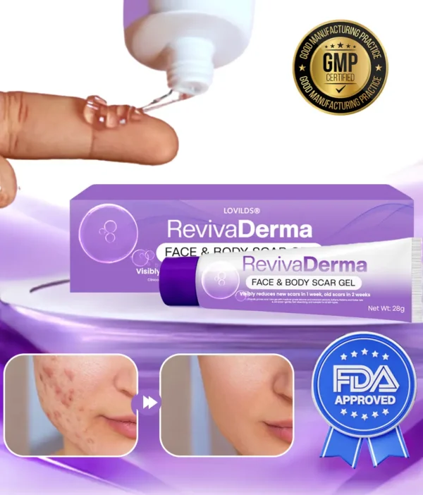 LOVILDS® RevivaDerma Face & Body Scar Gel