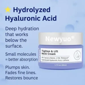 Newyuo® Tighten & Glow Moisturizer Lifts, Firms, and Restores Radiance