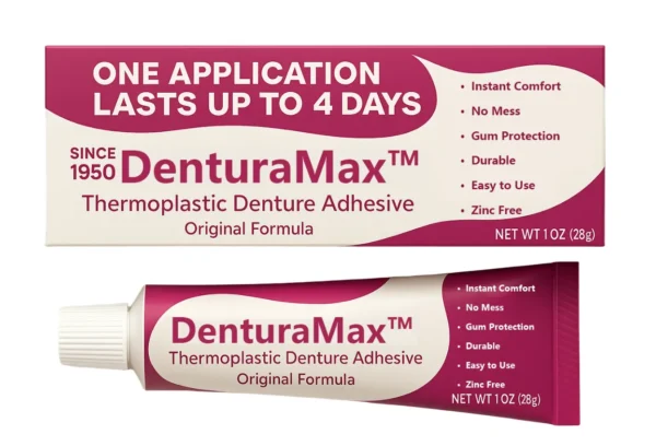 ⏰[Official Brand Store ] 🦷 DenturaMax™ Thermoplastic Denture Adhesive 👨‍⚕️