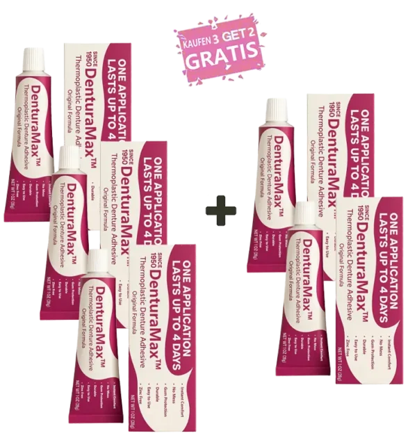 ⏰[Official Brand Store ] 🦷 DenturaMax™ Thermoplastic Denture Adhesive 👨‍⚕️