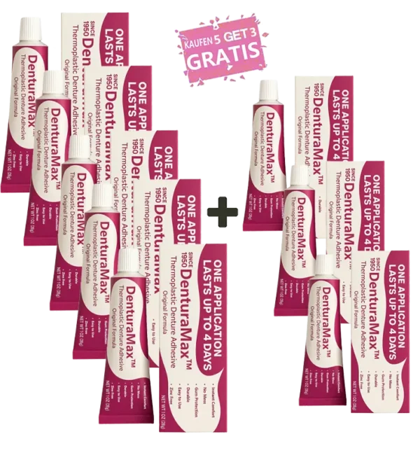 ⏰[Official Brand Store ] 🦷 DenturaMax™ Thermoplastic Denture Adhesive 👨‍⚕️