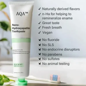 Fluoride-Free Nano Hydroxyapatite Toothpaste
