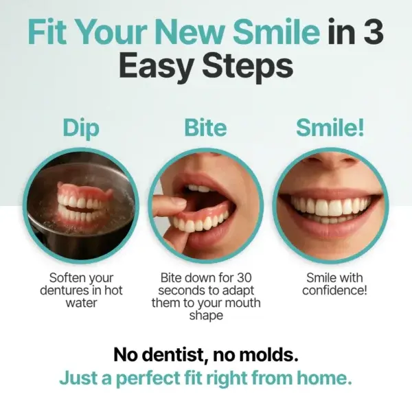 SEAGRIL™ Custom-Fit Full Functional Dentures