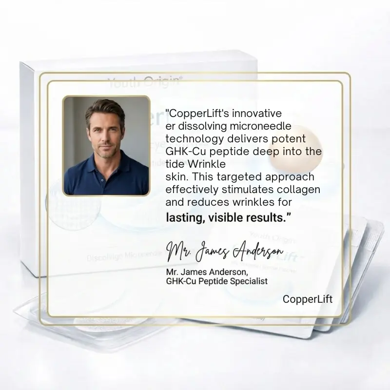 CopperLift Microneedle Eye Patches