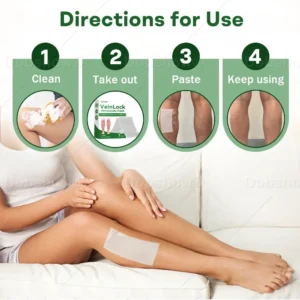 Croaie® VeinLock Microneedle Patch