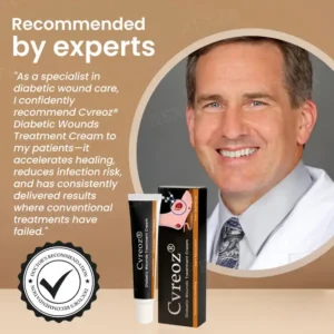 Cvreoz® Advanced Wound Healing Cream for Diabetic Skin
