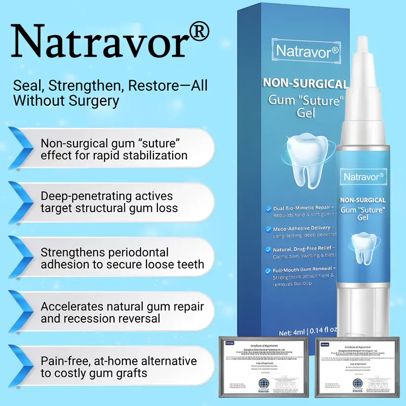 Natravor® Non-Surgical Gum "Suture" Gel