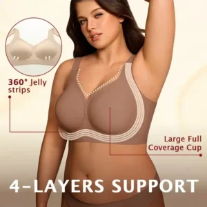 BBOJI™Comfortable Wireless Full Coverage Jelly Smoothing Bra