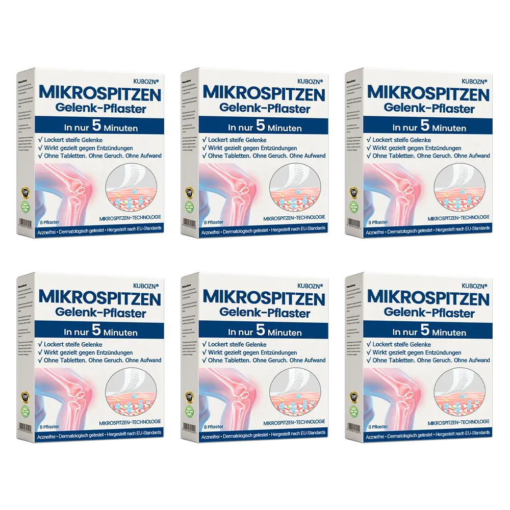 KUBOZN® Mikrospitzen-Gelenkpflaster