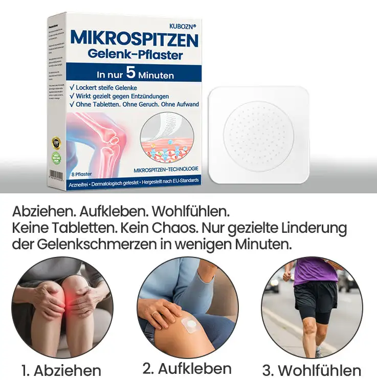 KUBOZN® Mikrospitzen-Gelenkpflaster