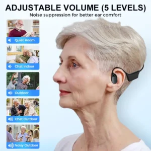 LOVILDS Bone Conduction Smart Hearing Aids