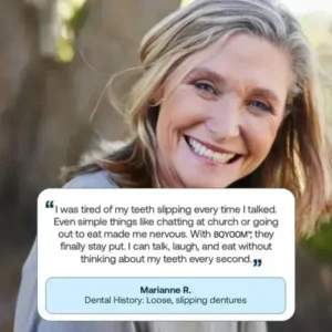 đEnds Today: 70% OFF! BQYOOM⢠Custom-Fit Full Functional DenturesMake you more confident