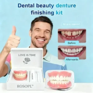 🔥Ends Today 70% OFF! 🦷Custom-Fit Full Functional DenturesMake you more confident