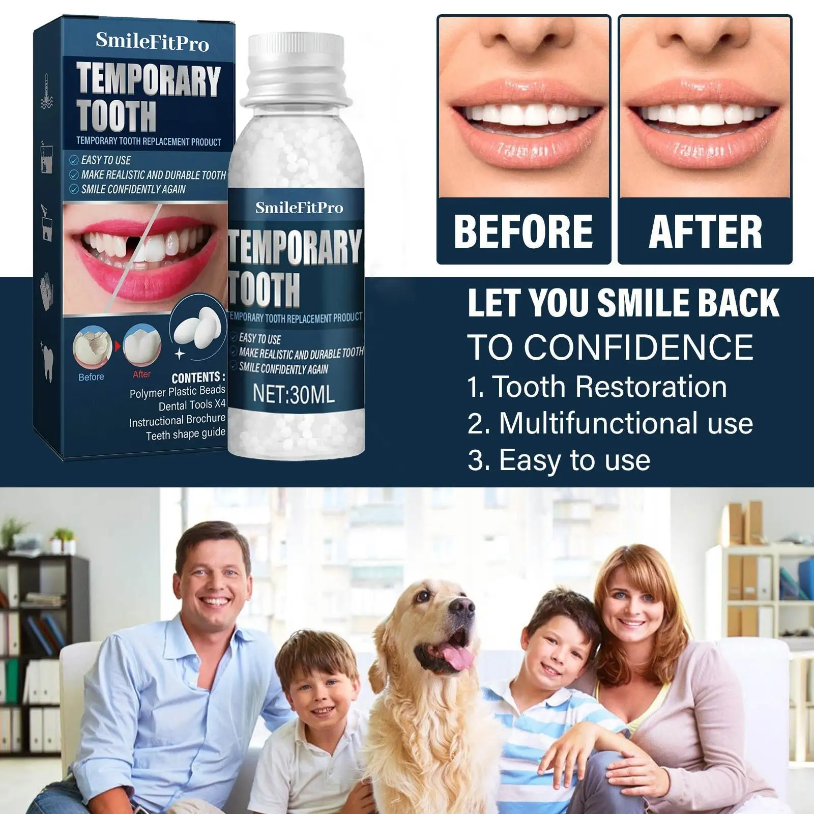 SmileFitPro™ Dental Filling Gel