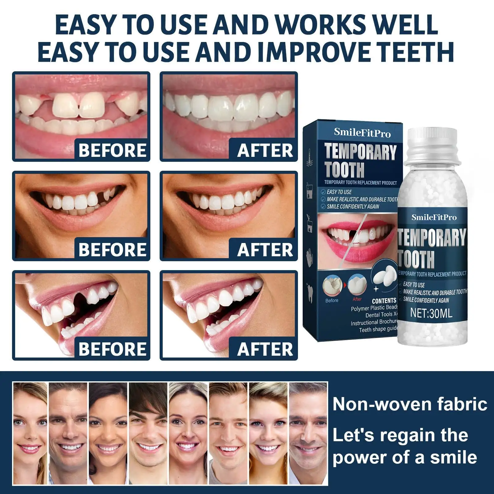 SmileFitPro™ Dental Filling Gel