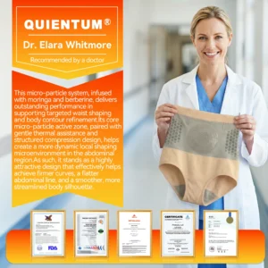 𝐐𝐔𝑰𝑬𝐍𝐓𝐔𝐌® 2026 NEW RELEASE Moringa & Berberine 4-In-1 Micro-Particle Sculpting & Fat-Burn Shorts