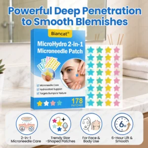 Biancat® MicroHydro 2-in-1 Microneedle Patch