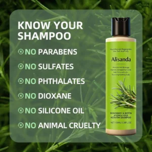 Alisanda® Organic Rosemary Hair Growth Shampoo